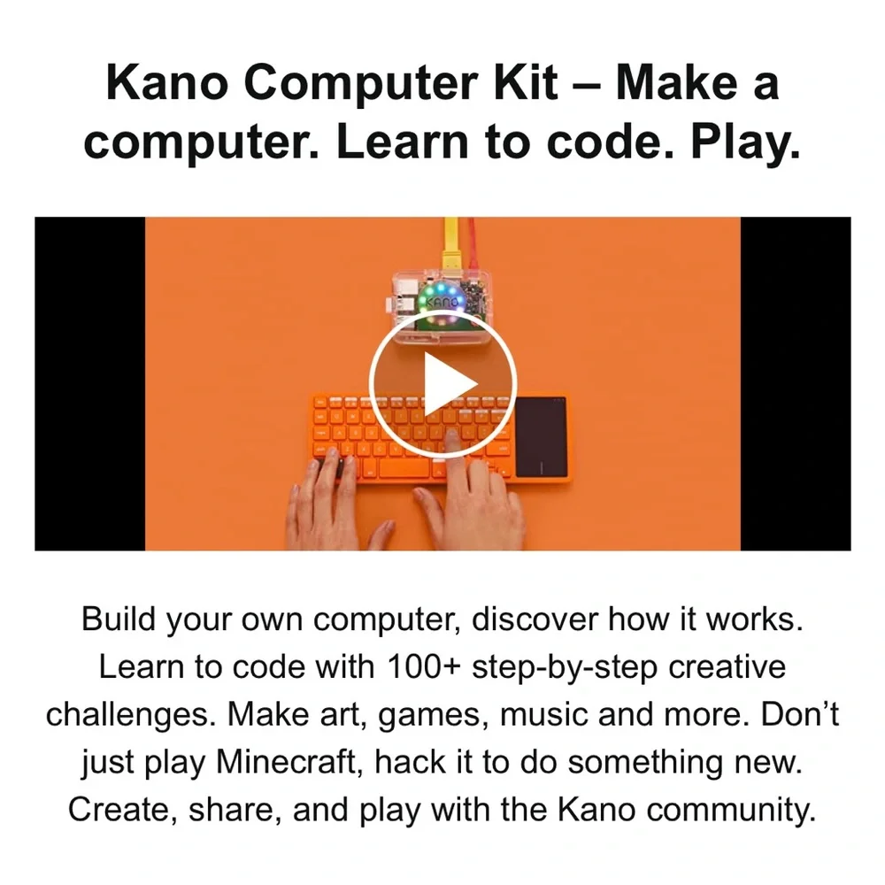 Kano Make Your Own Computer Kit Raspberry Pi3 - Picture 4 of 11